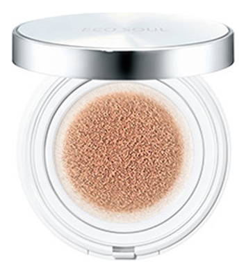The Saem Основа тональная маскирующая Eco Soul Essence Cushion All Cover N23 (O1), 13 г The Saem Основа тональная маскирующая Eco Soul Essence Cushion All Cover N23 (O1), 13 г