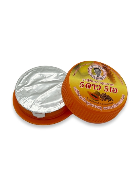 5 Star Cosmetic травяная отбеливающая зубная паста с экстрактом Папайи, 25 г 5 Star Cosmetic травяная отбеливающая зубная паста с экстрактом Папайи, 25 г