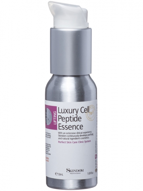 Skindom Luxury Cell Collagen Peptide Essence Эссенция для лица с элитными клеточными пептидами, 50 мл
