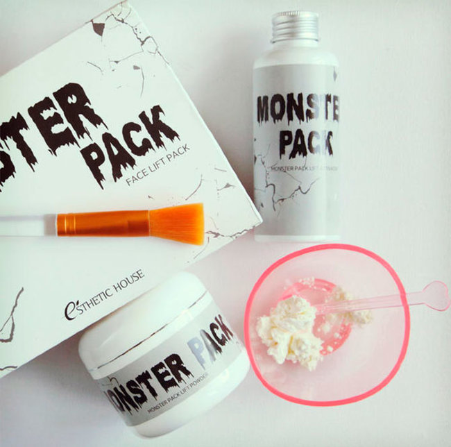 Esthetic House Monster Pack Набор приготовления лифтинг-маски, 50 мл+150 мл+3 шт Esthetic House Monster Pack Набор приготовления лифтинг-маски, 50 мл+150 мл+3 шт