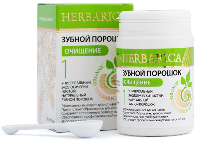 БиоБьюти Зубной порошок Herbarica №1 Очищающий, 50 г
