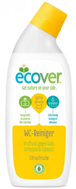 Ecover Экологическое средство для чистки сантехники Цитрус, 750 мл Ecover Экологическое средство для чистки сантехники Цитрус, 750 мл