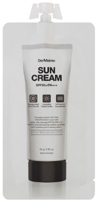 DerMeiren Sun Cream SPF50+/PA+++ Солнцезащитный крем SPF50+/PA+++, 24 г DerMeiren Sun Cream SPF50+/PA+++ Солнцезащитный крем SPF50+/PA+++, 24 г