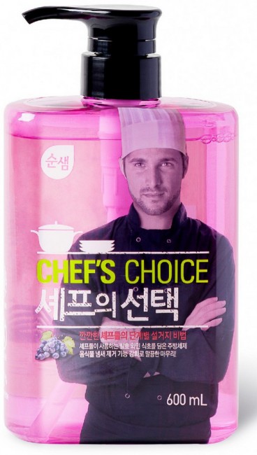 KeraSys Soonsaem Средство для мытья посуды Выбор шеф-повара с винным уксусом, 600 мл KeraSys Soonsaem Средство для мытья посуды Выбор шеф-повара с винным уксусом, 600 мл