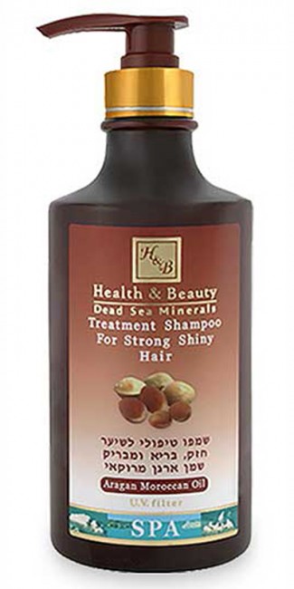 Health and Beauty Шампунь укрепляющий для здоровья и блеска волос с маслом Араганы, 780 мл Health and Beauty Шампунь укрепляющий для здоровья и блеска волос с маслом Араганы, 780 мл