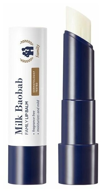 Milk Baobab Бальзам для губ Family Lip Balm, 3.5 г