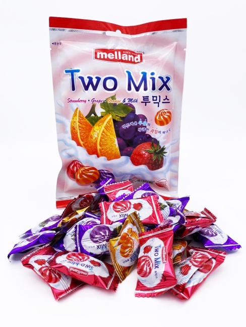 Melland Конфеты карамель леденцовая Два Микса Two Mix, 2 уп*100 г Melland Конфеты карамель леденцовая Два Микса Two Mix, 2 уп*100 г