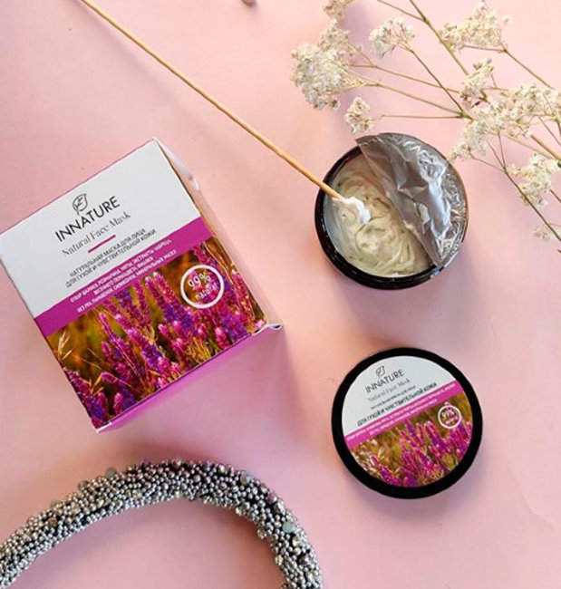 Innature Натуральная маска для сухой и чувствительной кожи, 50 мл Innature Натуральная маска для сухой и чувствительной кожи, 50 мл