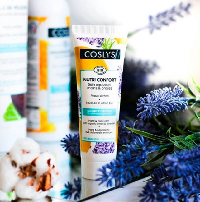 Coslys Крем для рук и ногтей Лаванда и цедра лимона, 50 мл