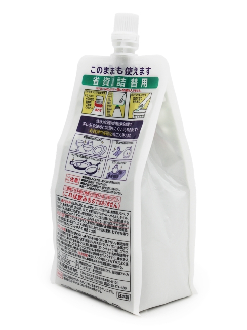 Kaneyo Крем чистящий для кухни с микрогранулами без аромата, мягкая упаковка Caneyon Ecology Pack, 500 г