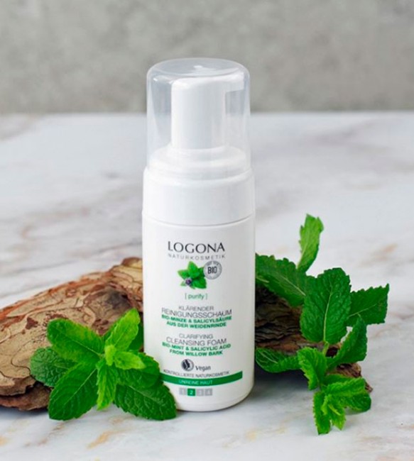 Logona Очищающая пенка для выравнивания кожи лица, 100 мл Logona Очищающая пенка для выравнивания кожи лица, 100 мл