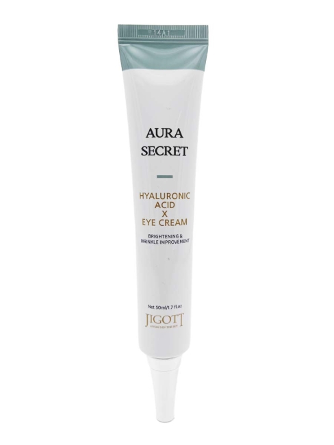 Jigott Крем для кожи вокруг глаз с гиалуроновой кислотой Aura Secret Hyaluronic Acid Eye Cream, 50 мл