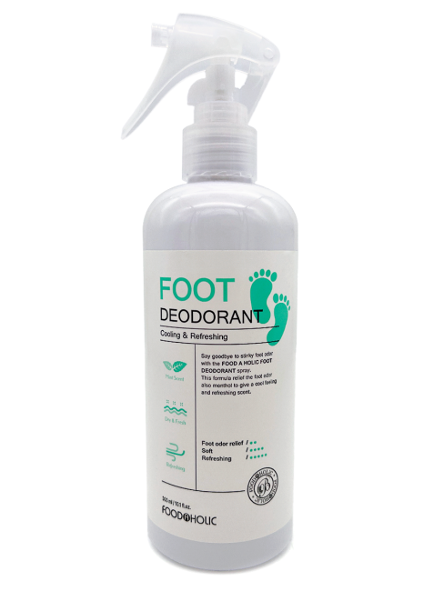 Foodaholic Дезодорант для ног с экстрактом мяты Foot Deodorant, 300 мл Foodaholic Дезодорант для ног с экстрактом мяты Foot Deodorant, 300 мл