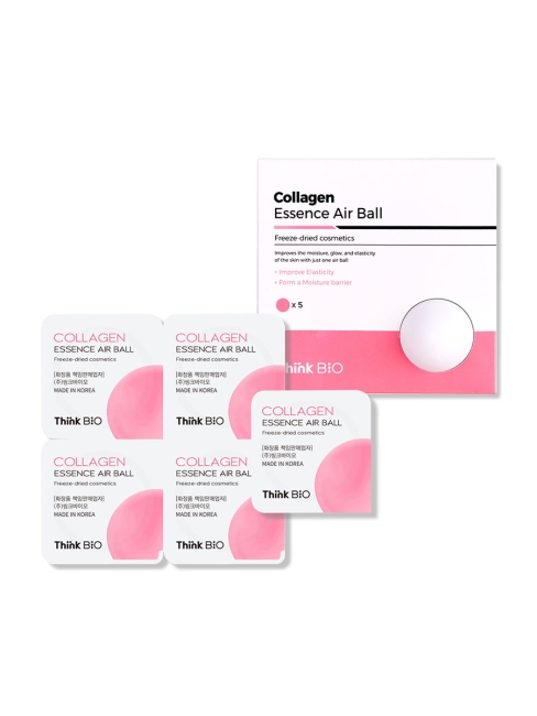 Think Bio Сублимированная коллагеновая эссенция в форме шарика Collagen Essence Air Ball Vegan, 5x40 мг Think Bio Сублимированная коллагеновая эссенция в форме шарика Collagen Essence Air Ball Vegan, 5x40 мг