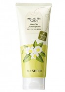 The Saem Healing Tea Garden Green Tea Cleansing Foam Увлажняющая и очищающая пенка с зеленым чаем, 150 мл The Saem Healing Tea Garden Green Tea Cleansing Foam Увлажняющая и очищающая пенка с зеленым чаем, 150 мл