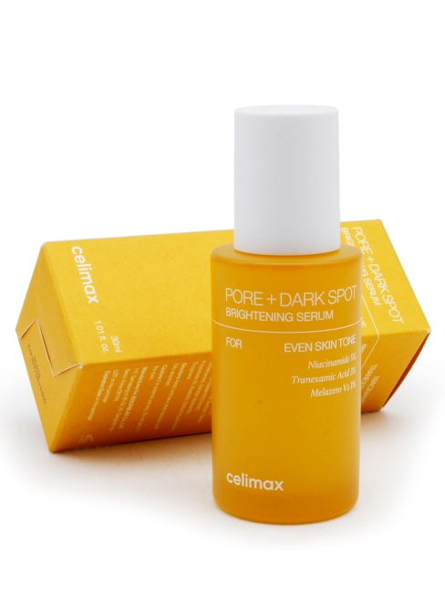 Celimax Сыворотка для выравнивания тона и рельефа кожи Pore+Dark Spot Brightening Serum, 30 мл