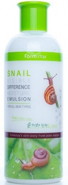 FarmStay Snail Visible Difference Moisture Emulsion Увлажняющая эмульсия с муцином улитки, 350 мл
