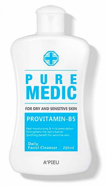 A'PIEU Pure Medic Daily Facial Cleanser Ежедневный гель для умывания лица на основе провитамина B5, 210 мл A'PIEU Pure Medic Daily Facial Cleanser Ежедневный гель для умывания лица на основе провитамина B5, 210 мл