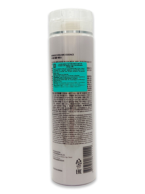 La'dor Эссенция для фиксации и объема волос Miracle Volume Essence, 250 г La'dor Эссенция для фиксации и объема волос Miracle Volume Essence, 250 г