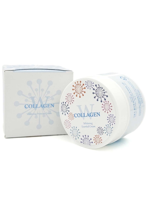 Enough Крем для лица с коллагеном осветляющий W Collagen Whitening Premium Cream, 50 г Enough Крем для лица с коллагеном осветляющий W Collagen Whitening Premium Cream, 50 г