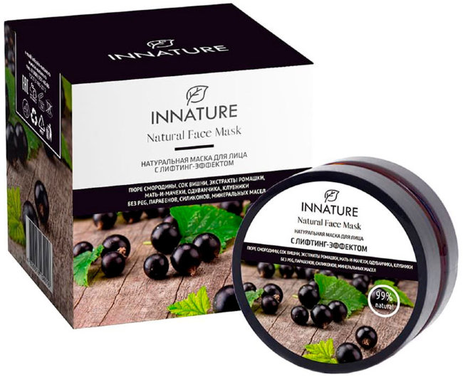 Innature Натуральная маска с лифтинг-эффектом, 50 мл Innature Натуральная маска с лифтинг-эффектом, 50 мл