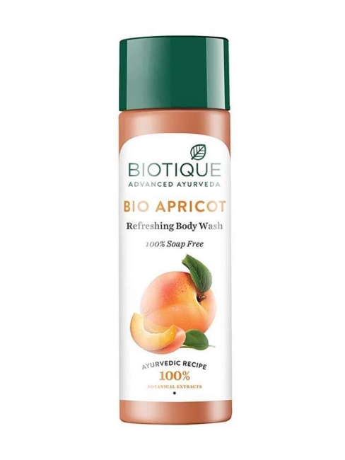 Biotique Гель для душа освежающий c абрикосом Bio Apricot Refreshing Body Wash, 190 мл Biotique Гель для душа освежающий c абрикосом Bio Apricot Refreshing Body Wash, 190 мл