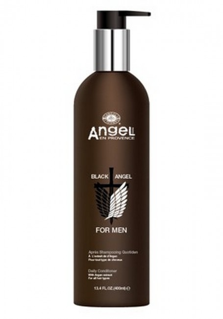 Angel Provence Кондиционер мужской для ежедневного применения с маслом мяты Black Angel For Men, 400 мл Angel Provence Кондиционер мужской для ежедневного применения с маслом мяты Black Angel For Men, 400 мл