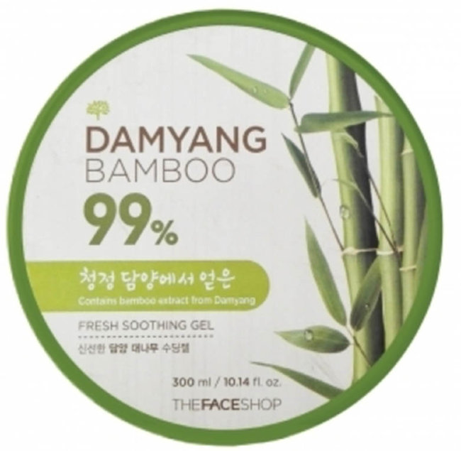 THE FACE SHOP Damyang Bamboo Fresh Soothing Gel Универсальный гель на основе сока бамбука, 300 мл THE FACE SHOP Damyang Bamboo Fresh Soothing Gel Универсальный гель на основе сока бамбука, 300 мл