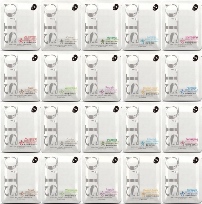 Anskin Soo Effect Sheet Mask - Waterdrop Маска для лица тканевая, 23 г