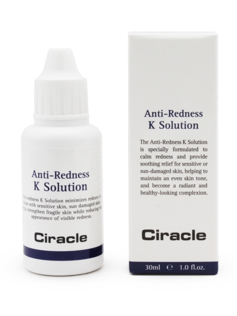 Ciracle Тонер для лица против покраснений с витамином К Anti-Redness K Solution, 30 мл Ciracle Тонер для лица против покраснений с витамином К Anti-Redness K Solution, 30 мл