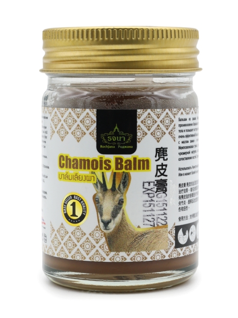 Rochjana Бальзам от болей в мышцах и суставах Оленьи панты Chamois Balm, 50 г