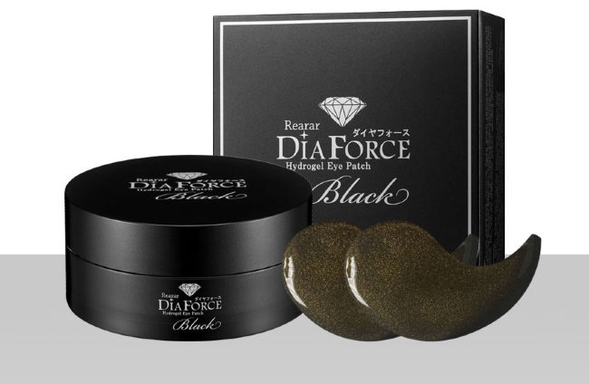 Rearar Dia Force Hydro-Gel Eye Patch Gold Black Pearl Big Патчи под глаза с экстрактом черного жемчуга и золотыми частицами, 60 шт Rearar Dia Force Hydro-Gel Eye Patch Gold Black Pearl Big Патчи под глаза с экстрактом черного жемчуга и золотыми частицами, 60 шт
