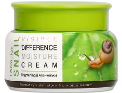 FarmStay Visible Difference Fresh Cream (Snail) Увлажняющий крем с улиточным муцином, 100 г