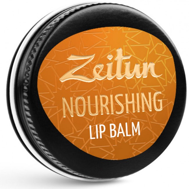Zeitun Питательный бальзам для губ, натуральный, 10 мл Zeitun Питательный бальзам для губ, натуральный, 10 мл
