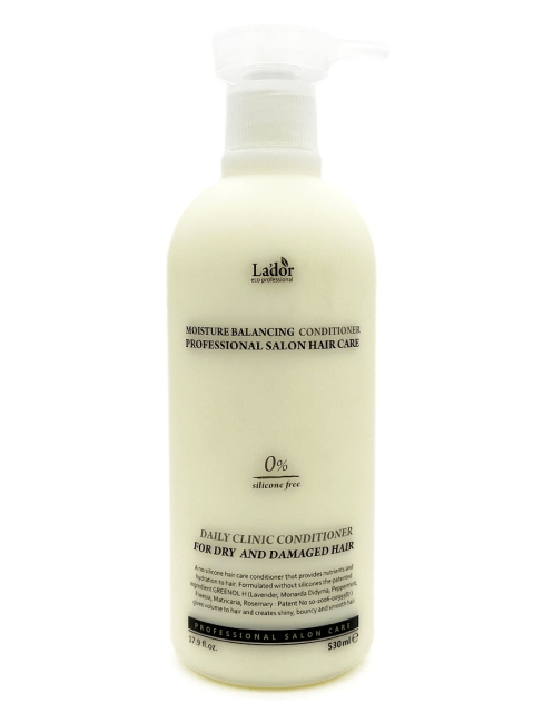 La'dor Увлажняющий бессиликоновый бальзам для волос Moisture Balancing Conditioner, 530 мл La'dor Увлажняющий бессиликоновый бальзам для волос Moisture Balancing Conditioner, 530 мл