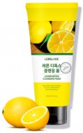 Lebelage Lemon Detox Cleansing Foam Детокс-пенка для умывания с лимоном, 180 мл