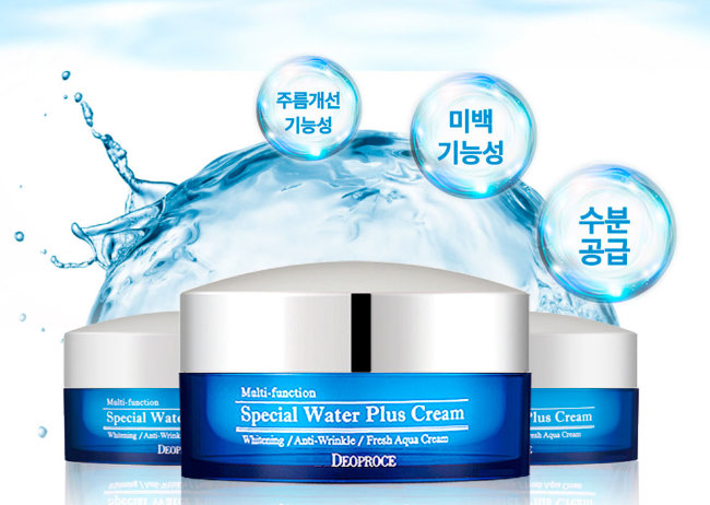 Deoproce Special Water Plus Cream Крем для лица увлажняющий, 100 г