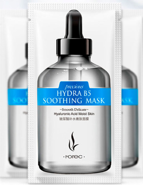 Rorec Hydra B5 Soothing Mask с Маска для лица с Гиалуроновой Кислотой и витамином В5, 30 г Rorec Hydra B5 Soothing Mask с Маска для лица с Гиалуроновой Кислотой и витамином В5, 30 г