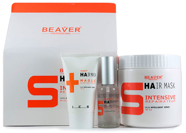 Beaver Professional Intensive Repairateup Deep Conditioning Pak Маска для восстановления волос, 900+100+50 мл Beaver Professional Intensive Repairateup Deep Conditioning Pak Маска для восстановления волос, 900+100+50 мл