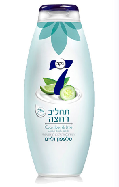 Neca 7 Крем-гель для душа с микрошелком "Свежесть" Огурец-Лайм, 750 мл Neca 7 Крем-гель для душа с микрошелком "Свежесть" Огурец-Лайм, 750 мл