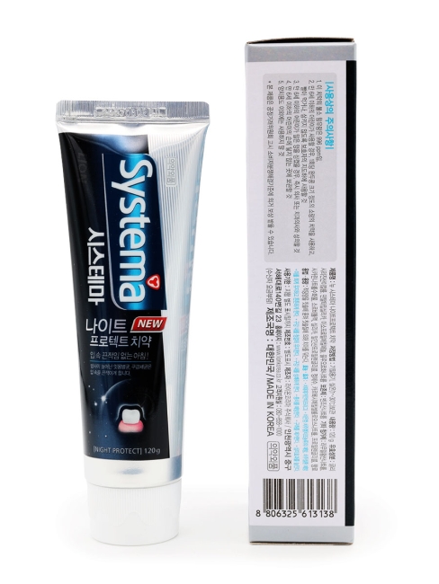LION Ночная зубная паста Systema Toothpaste Night Protect, 120 г