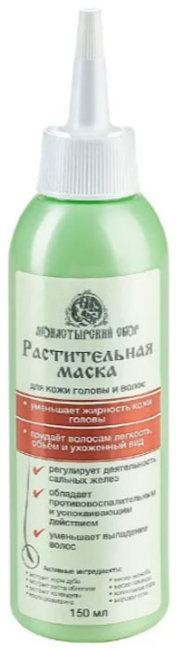 Kleona Маска против жирности кожи головы и волос, 150 мл