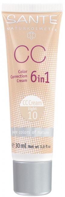 Sante Naturkosmetik СС-крем 6 в 1 № 10 Светлый, 30 мл