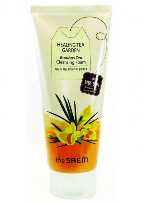 The Saem Healing Tea Garden Rooibos Tea Cleansing Foam  Пенка для умывания с экстрактом чая ройбуш, 150 мл The Saem Healing Tea Garden Rooibos Tea Cleansing Foam  Пенка для умывания с экстрактом чая ройбуш, 150 мл