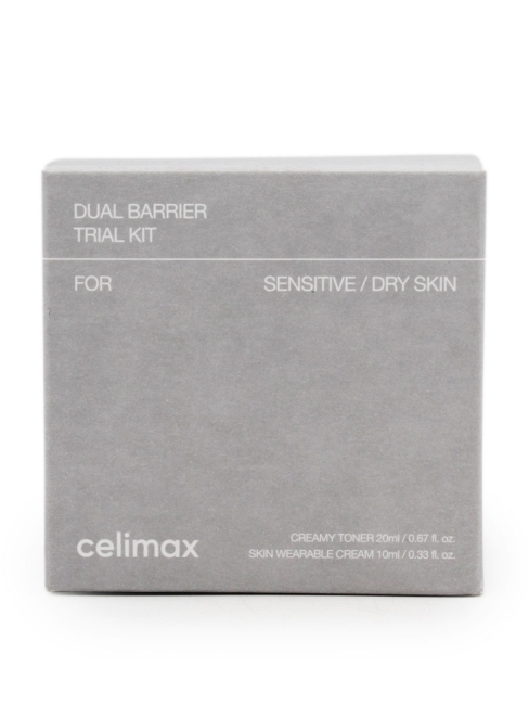 Celimax Дорожный набор для лица уходовый Dual Barrier Trial Kit, 20+10 мл Celimax Дорожный набор для лица уходовый Dual Barrier Trial Kit, 20+10 мл