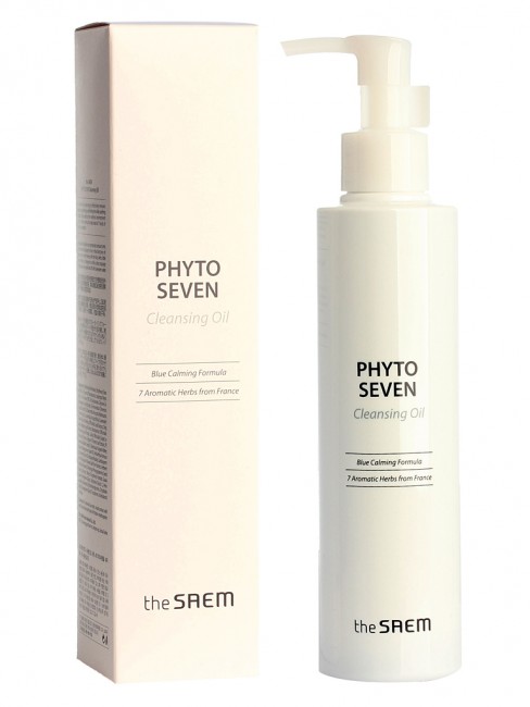 The Saem Масло для лица очищающее PHYTO SEVEN Cleansing Oil, 200 мл