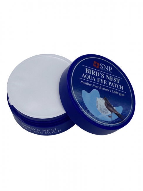 SNP Гидрогелевые патчи с экстрактом ласточкиного гнезда Bird's Nest Eye Patch, 60 шт