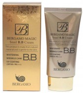 Bergamo Magic Snail BB Cream SPF 50/PA+++ ББ-крем с муцином улитки, 50 мл