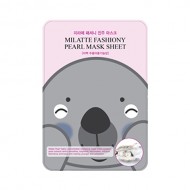 Milatte Маска тканевая с экстрактом жемчуга Fashiony Pearl Mask Sheet, 21 г