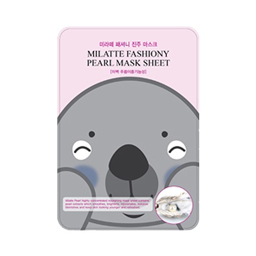Milatte Маска тканевая с экстрактом жемчуга Fashiony Pearl Mask Sheet, 21 г Milatte Маска тканевая с экстрактом жемчуга Fashiony Pearl Mask Sheet, 21 г